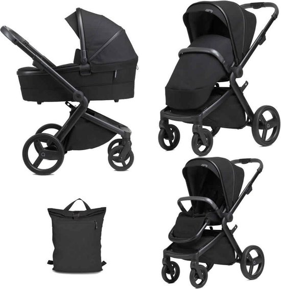 ANEX  l / type kinderwagen 2 in1 (incl. reiswieg en wandelwagen inzet) Onyx