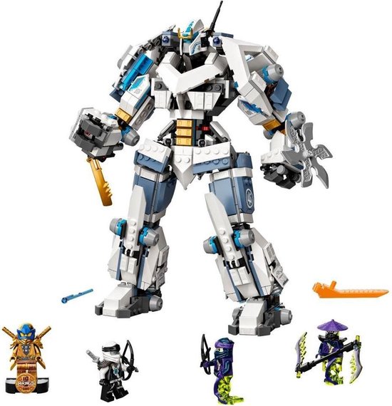 Lego Ninjago 71738 Zane's Titanium Mecha Duel