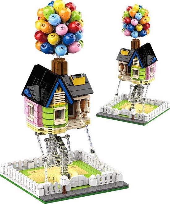 Mork Creator Ideas - Film UP Ballon Huis - 550 onderdelen - Lego compatibel